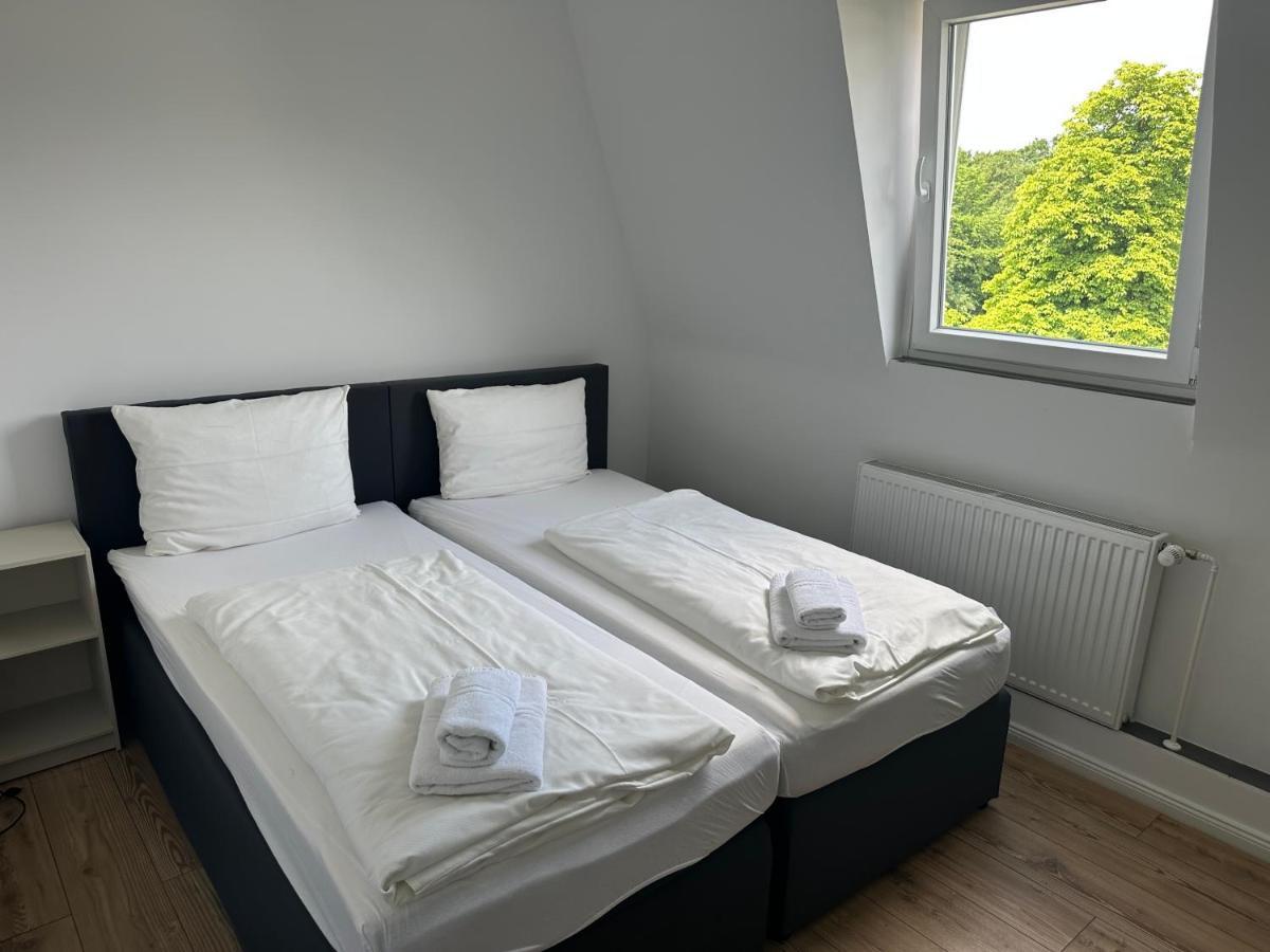 Pension Hygge Am Hafen เฟลนส์บวร์ก ภายนอก รูปภาพ